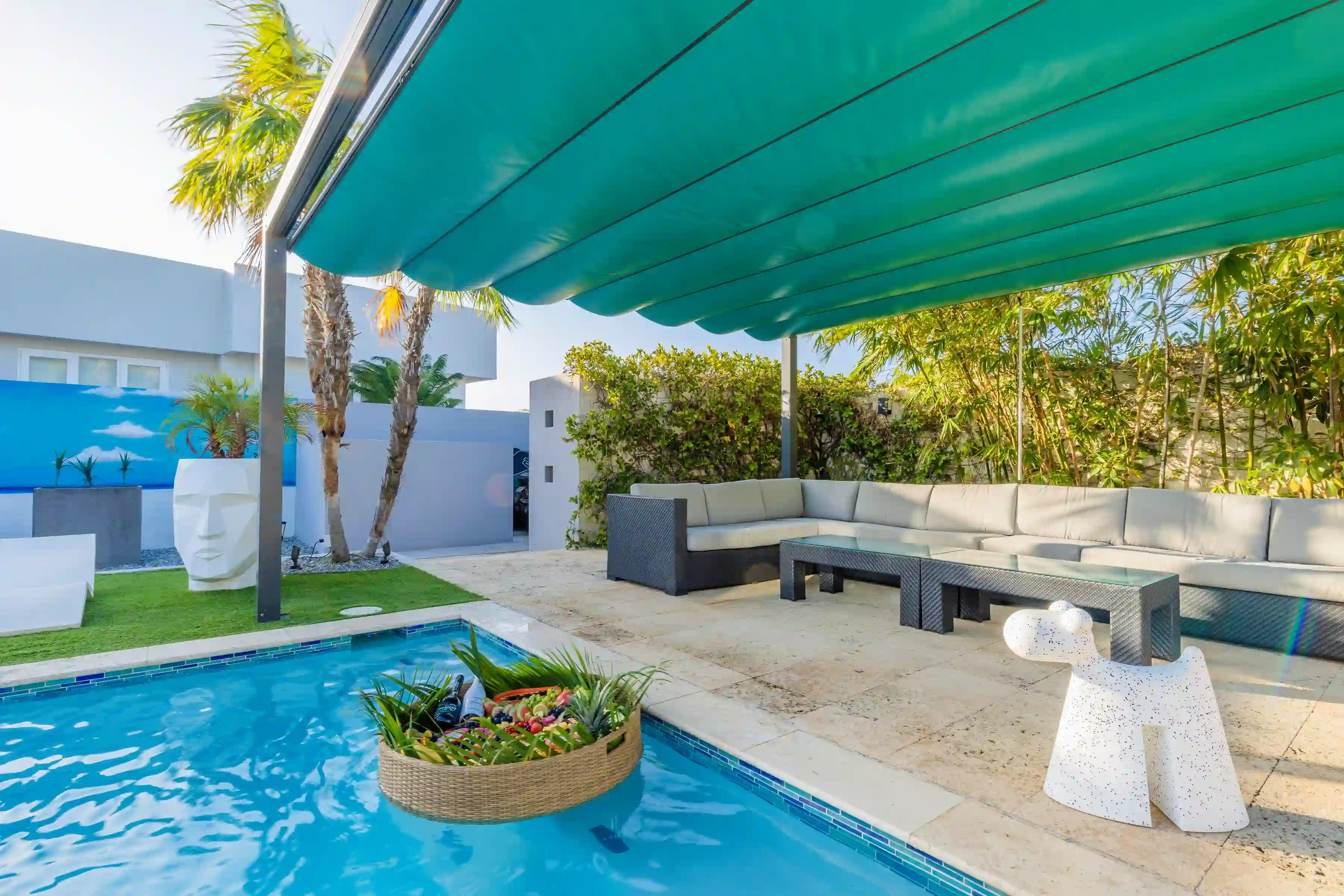 Poolside